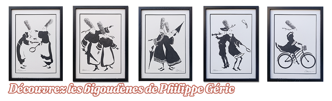 Les oeuvres à l'encre de Philippe Géric